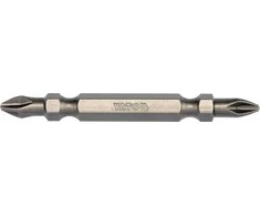 Toya Sa Poland Antgalis kryžminis dvipusis 1/4"x 65 mm, dydis PH2-PH2, S2 10 vnt. (YT-04812)
