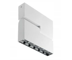 GTV LED šviestuvas SIERRA,18W,1620lm,AC220-240V,50/60 Hz,PF>0,9,Ra≥80,IP20,IK08,4000K,48°,balt