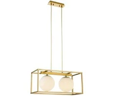 Pakabinamas šviestuvas Aldex Lubinis šviestuvas AVELIN 2,2232, AC220-240V,50/60Hz,2*E27, IP20,45CMX20CMX20CM, dvigubas,