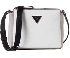 Guess, Becca, Textile Crossbody Bag, Baltas Rožinė, For Women