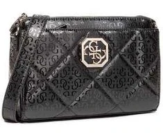 Guess, Dilla, Textile Crossbody Bag, Juodas, Mini, For Women