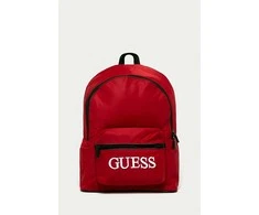 Guess, Quatro, Textile Backpack, Raudona, For Men, 16/31 x 42 x 13 cm