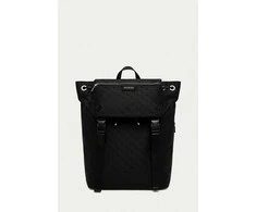 Guess, Salameda, Polyester, Textile Backpack, Juodas, Nešiojamas kompiuteris Compartiment, Unisex
