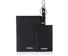 Guess, Tyler, Polyurethane, Textile Bag, Passport - Badge Holder, rusvai gelsvas, Unisex
