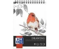 Oxford Art piešimo bloknotas A4/50K 160g spiralinis