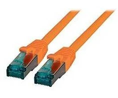EFB EFB RJ45 jungiamasis kabelis S/FTP, Cat.6A, LSZH, 10m, oranžinis