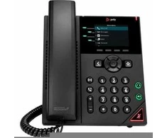 Hewlett Packard (HP) Poly VVX 250 4-Line IP telefonas ir PoE įgalintas Nėra lokalizacijos