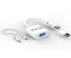 Adapteris AV Inca Inca IVTH-01 išorinė USB vaizdo plokštė Baltas