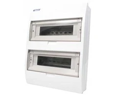 Incobex Elplast Incobex S24 modulinis skirstomasis skydas, montuojamas ant paviršiaus (1000DC) IP40 su N+PE dūmų gaubtu ENE-00348
