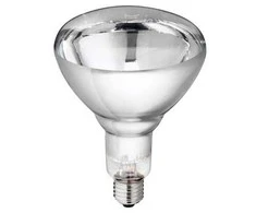 Philips infraraudonųjų spindulių lempa BR125 IR 150W E27 230-250V CL