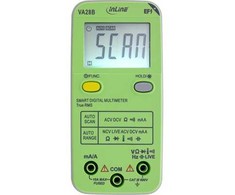 Kalkulator InLine® multimetras su automatiniu diapazonu ir automatiniu nuskaitymu, kišeninio dydžio
