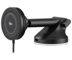 „iOttie Velox MagSafe Qi2“ belaidis laikiklis prie prietaisų skydelio ir priekinio stiklo