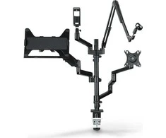 Hama influencer laikiklis daugiafunkcinis 4 arms juoda