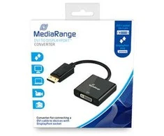 MediaRange DisplayPort į DVI-I AV adapteris juodas (MRCS174)