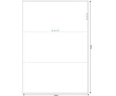 MediaRange Etykiety balta 210x99mm 150 vnt (MRINK142)
