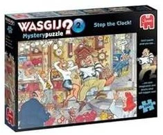 Jumbo Spiele Dėlionė „Jumbo Wasgij Mystery 2 Sustabdyk laikrodį“ (1000 dalių) (81933)
