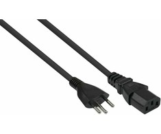 Kabelmeister SK6030-S018 Maitinimo kabelis, juodas, 1,8 m, maitinimo kištukas, J tipo, IEC