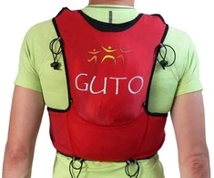Bėgimo liemenė/kuprinė Guto „UltraFun“ raudona XS