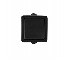 Kanlux 27354 TEKNO laiptinės jungiklis 250V juodas IP54 27354