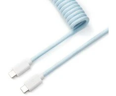 Klaviatūros laidas Keychron Coiled (Šviesiai mėlynas)