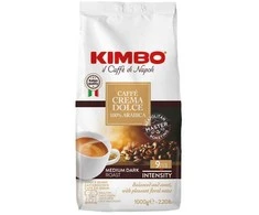 KIMBO Caffè Crema Dolce 100% arabika, 1000 g visos pupelės