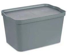 Kipit konteineris su dangčiu uždaromas COMPACT, 24 l
