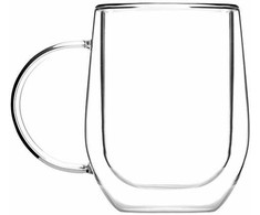Vialli Design Rinkinys iš 2 dvisienių stiklinių Amo 300 ml 8616