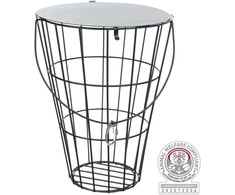 Trixie Pakabinamas šieno laikiklis, metalinis, 21 cm, su dangteliu