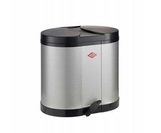 Šiukšliadėžė Wesco Šiukšliadėžė sidabrinė 2x15l BETA
