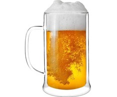 Vialli Design Dvisienis alaus bokalas 500ml AMO 1228