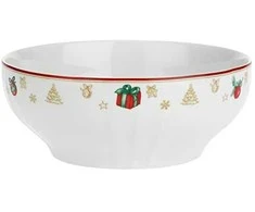 LA PORCELLANA BIANCA CHRISTMAS EDITION Salotų dubuo 23 cm