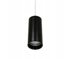 Lubinis šviestuvas Italux 12W LED pakabinamas šviestuvas MOLDES BIG, juodas, 4000K