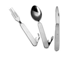 Įrankių rinkinys Lifeventure Folding Cutlery Set
