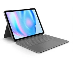 Klaviatūra Logitech COMBOTOUCH FOR IPADAIR 13INCHM2 - OXFORD Pilkas - CH - WESTMID-511
