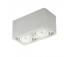 Lubinis šviestuvas Luminaire Center 20W LED paviršinis šviestuvas BONNIE, baltas, 3000K