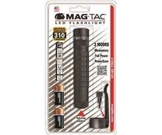 Maglite Mag-Tac plain bezel Taschenlampe juodas