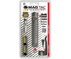 Maglite Mag-Tac vainikuotas dangtelis pilkas žibintuvėlis