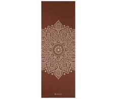 Gaiam Mata do jogi Intense Rust Sundial Flower 5mm