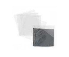 MediaRange CD Hüllen 100pcs Folientaschen 10.4mm transparent