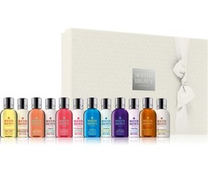 Rinkinys, Molton Brown, Vonios - kūno lobiai, Dušo želė, Visiems odos tipams, 12 vnt., 50 ml