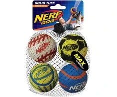 Zeus NERF teniso kamuoliukai, 6,4 cm, 4 vnt./PAK