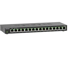 Šakotuvas Komutatorius - Tinklo Komutatorius Netgear GS316 16-Port Gigabit Ethernet 4.1MB Buferis