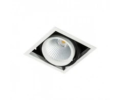 Netlighting 18W LED įleidžiamas šviestuvas VERTICO SINGLE, baltos/juodos sp., 4000K
