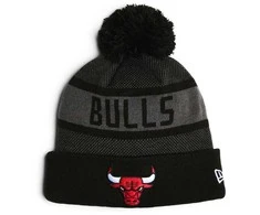 „New Era“ „New Era“ „Jake Cuff Beanie“ Čikagos „Bulls“ kepurė 60565217 pilka OSFM