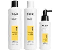 Nioxin Sistema 1 – Kit - Tratamiento Para Cabello Natural Con Debilitamiento Leve 3 U