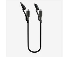 Nomad Universalus Kevlaro kabelis USB-C, 0,3 m, karbido