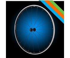 Alexrims ALEXRIMS ALX265 ROAD plento ratai, 700C, 24 mm kūgis, paruoštas be vamzdžio, V formos stabdys, QR spaustukas, kasetiniai guoliai, Svoris 1832 g (NAUJAS)