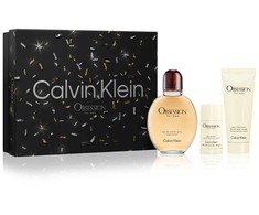 Calvin Klein CK RINKINYS (OBSESSION (M) EDT/S 125ml + BALZAMAS PO SKUTIMAS 100ml + DEO STICK 75G