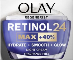 Olay Regenerist Retinol24 Max naktinis drėkinamasis kremas, 50 ml