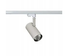 Lubinis šviestuvas Italux 28W LED akcentinis vienfazis šviestuvas RUSSO M, baltos/pilkos sp., 3000K